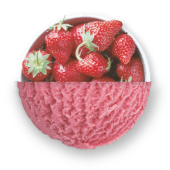 Sorbet de maduixa amb nabius i remolatxa Gebrat